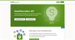 Desktop Screenshot of dev.smartrecruiters.com